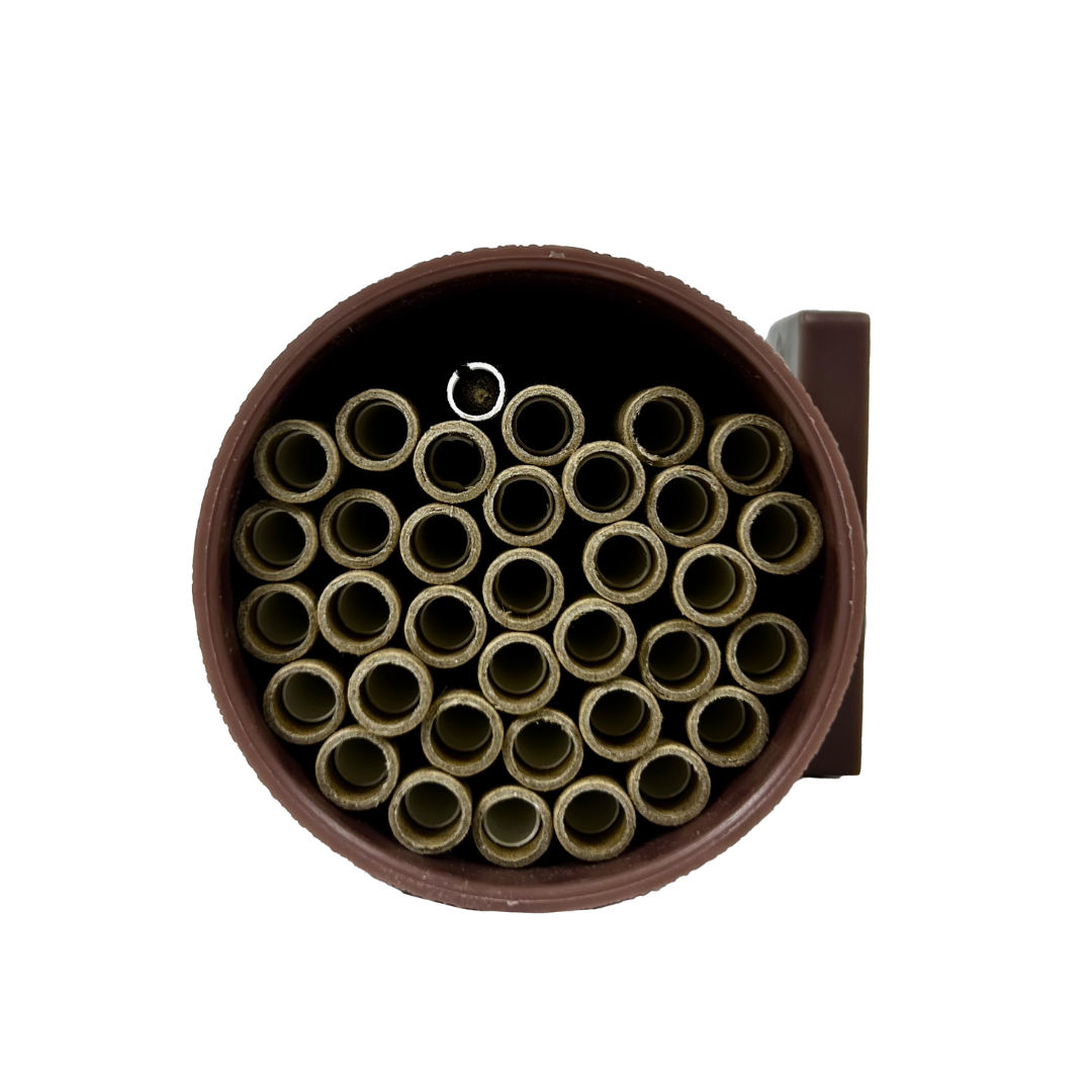 Mason Bee Hatching Habitat with Live Mason Bee Cocoons